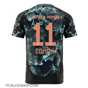 Bayern Munich Kingsley Coman #11 Seconda Maglia 2024-25 Manica Corta